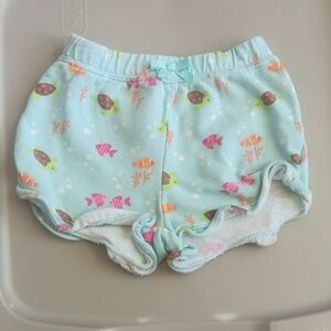 Gymboree under the sea print cotton shorts